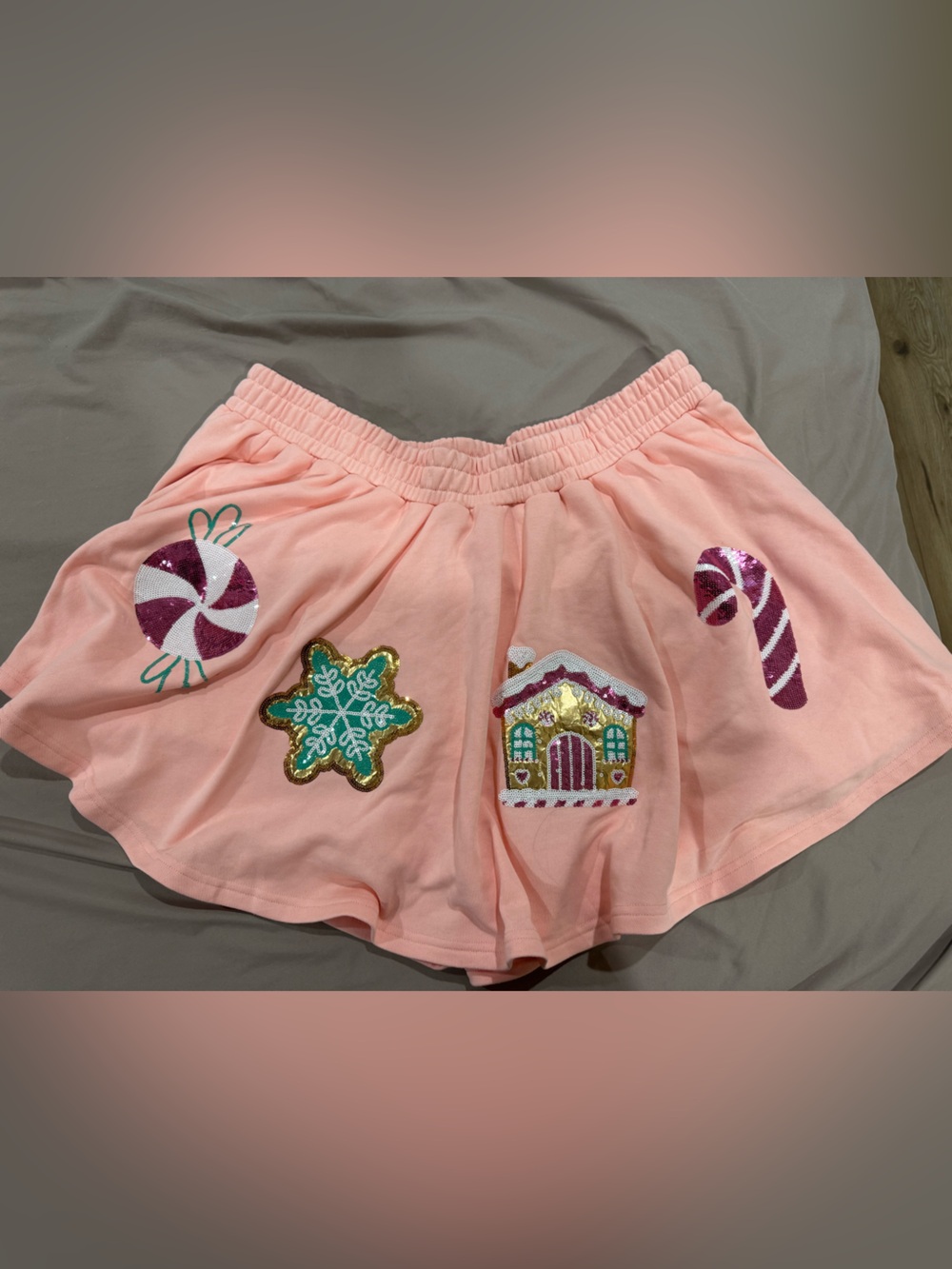 Ellory Kate gingerbread skort